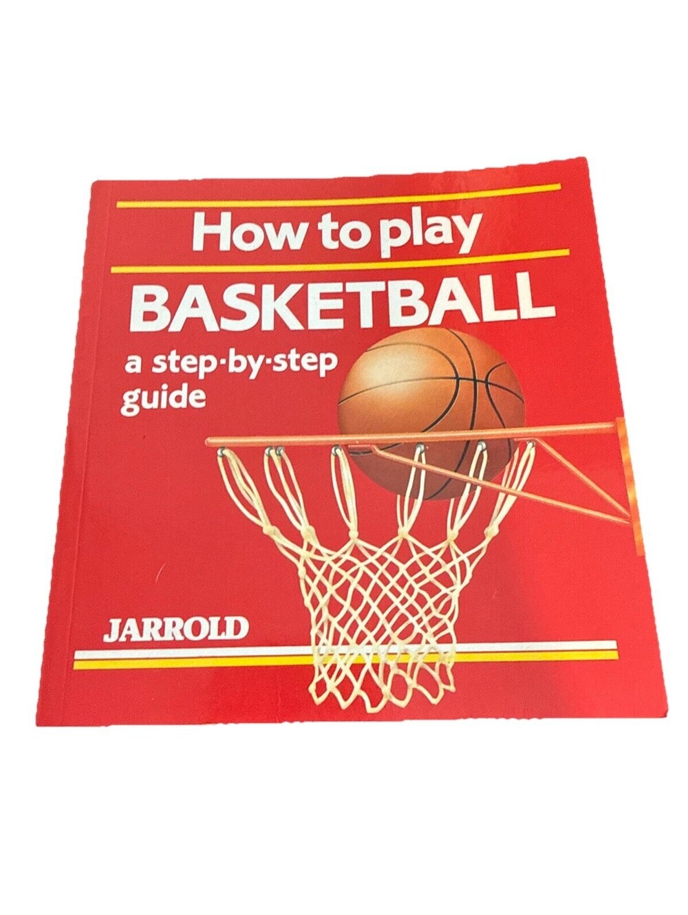 1st Print:Vintage Jarrold Sports Series Basketball Instructional Book (1991)